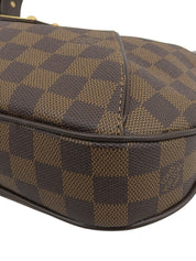 2010 Damier Thames Canvas PM Brown