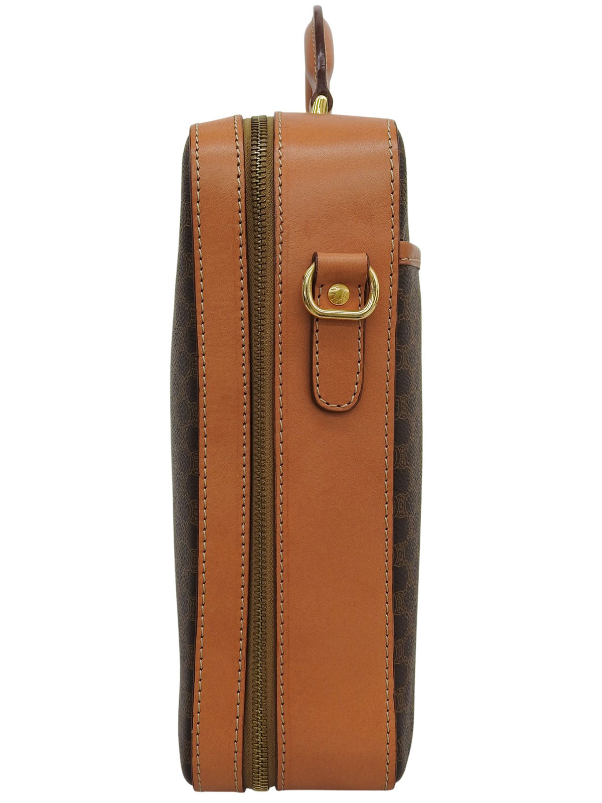 黑色沥青图案两用公文包