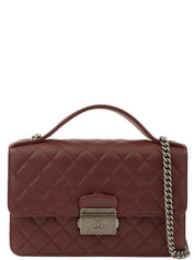 2016年頃製 スクエアCCマークプレート2wayバッグ ボルドー