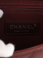 2016年頃製 スクエアCCマークプレート2wayバッグ ボルドー