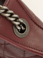 2016年頃製 スクエアCCマークプレート2wayバッグ ボルドー