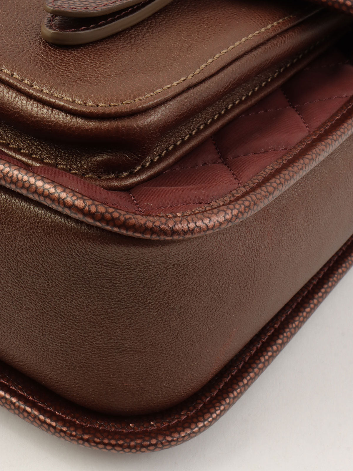 Paris Bombay Back to the School 两用包，波尔多红，约2013年