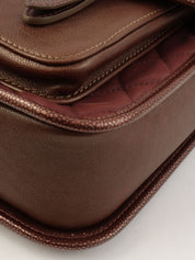 Paris Bombay Back to the School 两用包，波尔多红，约2013年