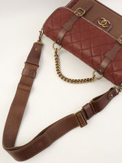 Paris Bombay Back to the School 两用包，波尔多红，约2013年