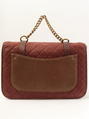 Paris Bombay Back to the School 两用包，波尔多红，约2013年