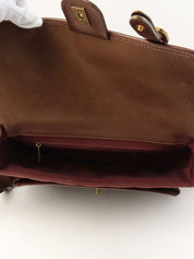 Paris Bombay Back to the School 两用包，波尔多红，约2013年