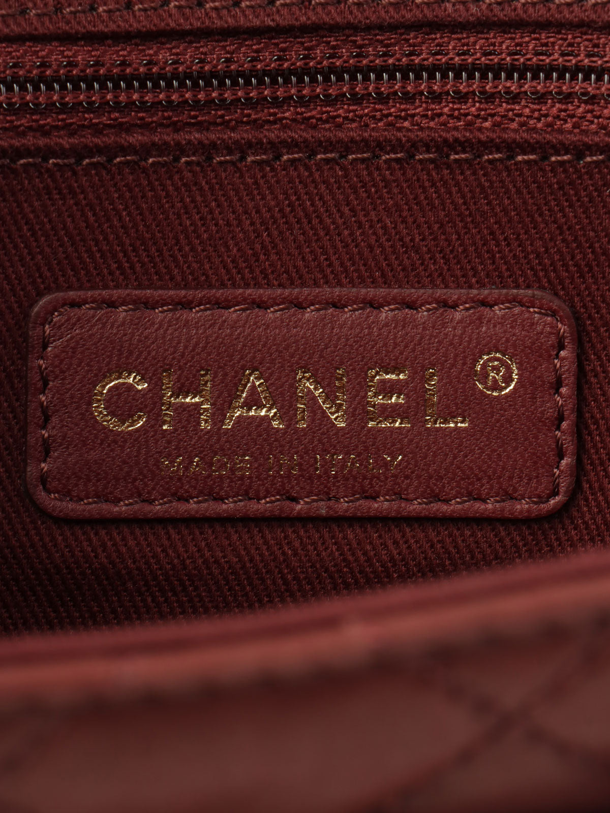 Paris Bombay Back to the School 两用包，波尔多红，约2013年