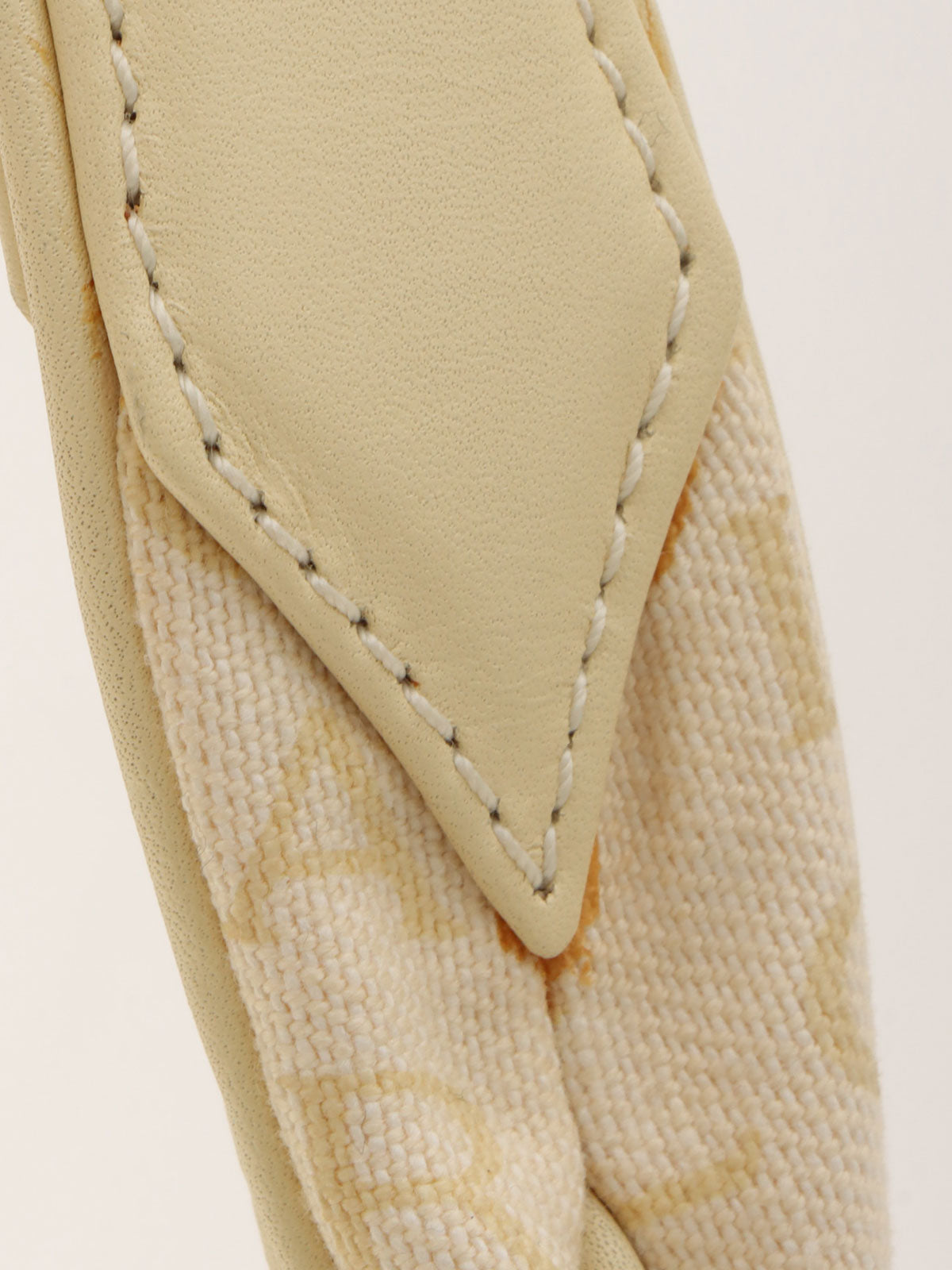 标识狂潮迷你手提包 奶油黄