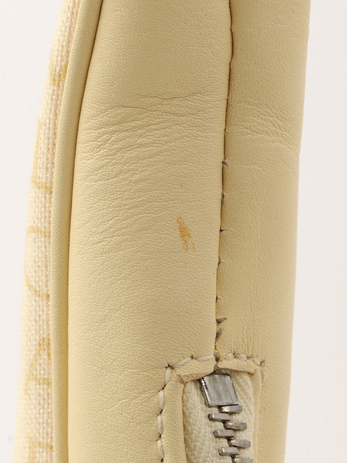 标识狂潮迷你手提包 奶油黄