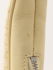 标识狂潮迷你手提包 奶油黄