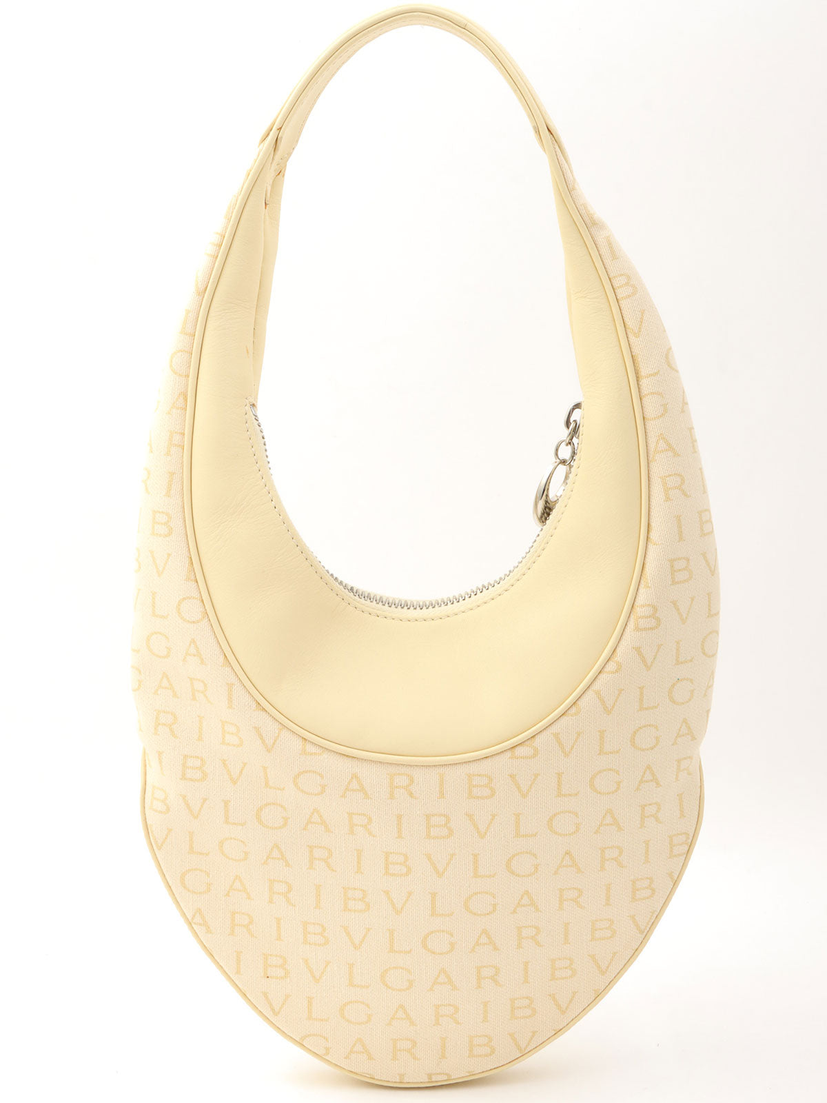 标识狂潮迷你手提包 奶油黄