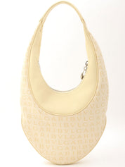 标识狂潮迷你手提包 奶油黄