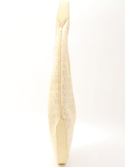 标识狂潮迷你手提包 奶油黄