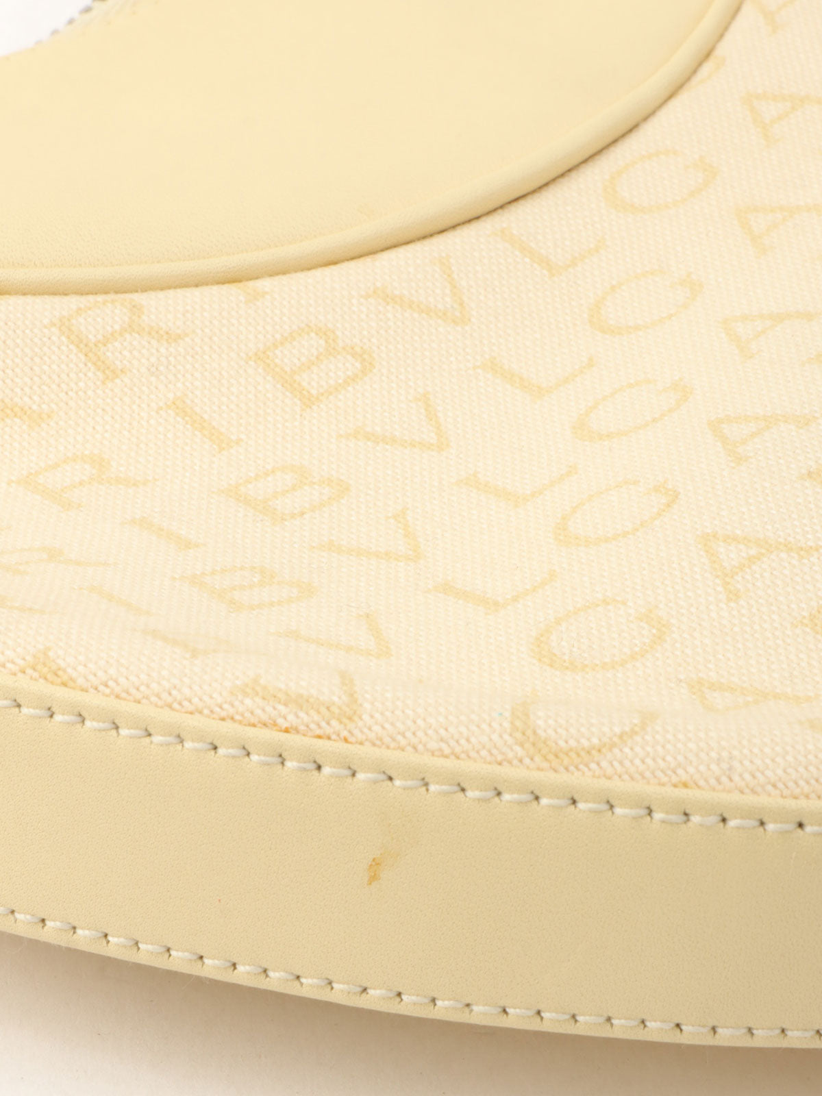 标识狂潮迷你手提包 奶油黄