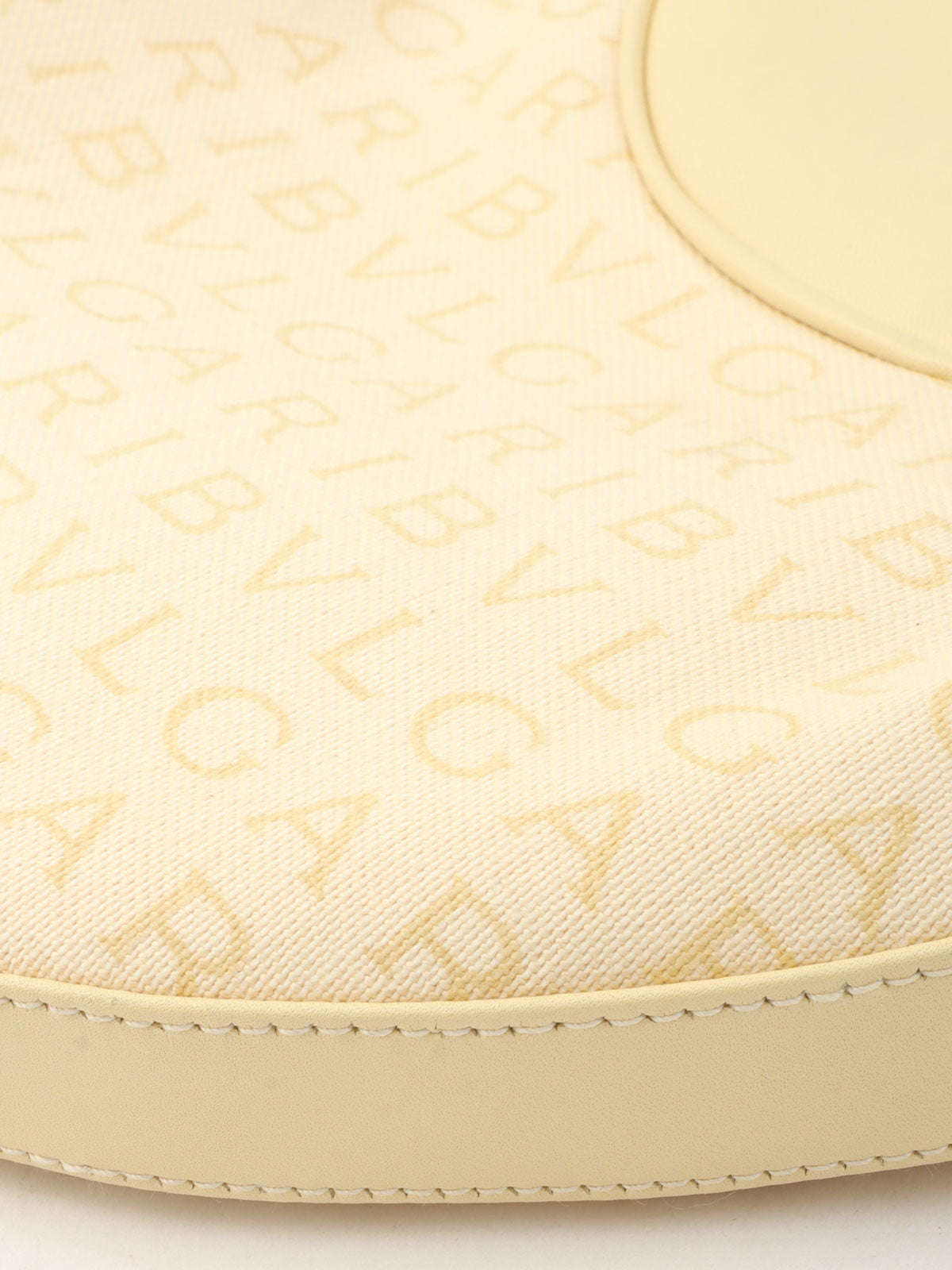 标识狂潮迷你手提包 奶油黄