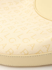 标识狂潮迷你手提包 奶油黄