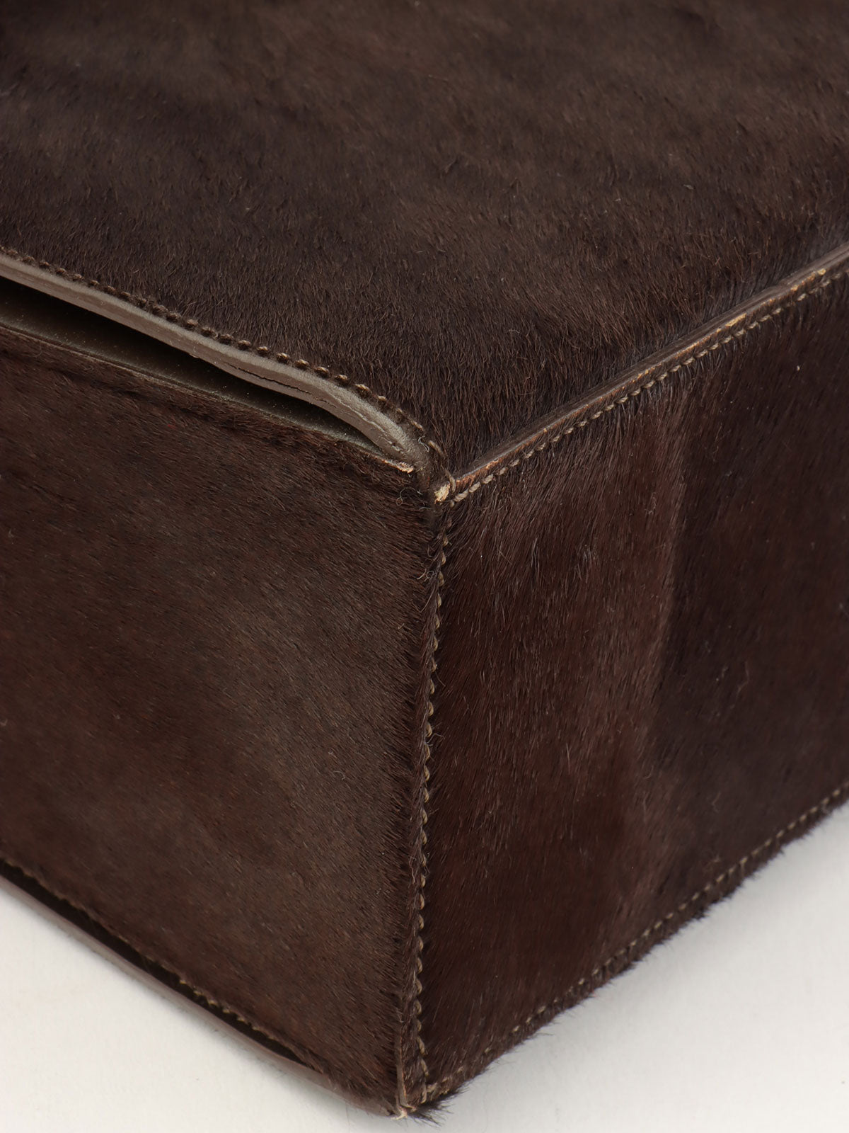 Harako Panther Handbag Dark Brown