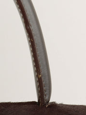 Harako Panther Handbag Dark Brown