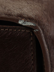 Harako Panther Handbag Dark Brown