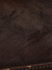 Harako Panther Handbag Dark Brown