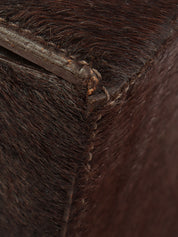 Harako Panther Handbag Dark Brown