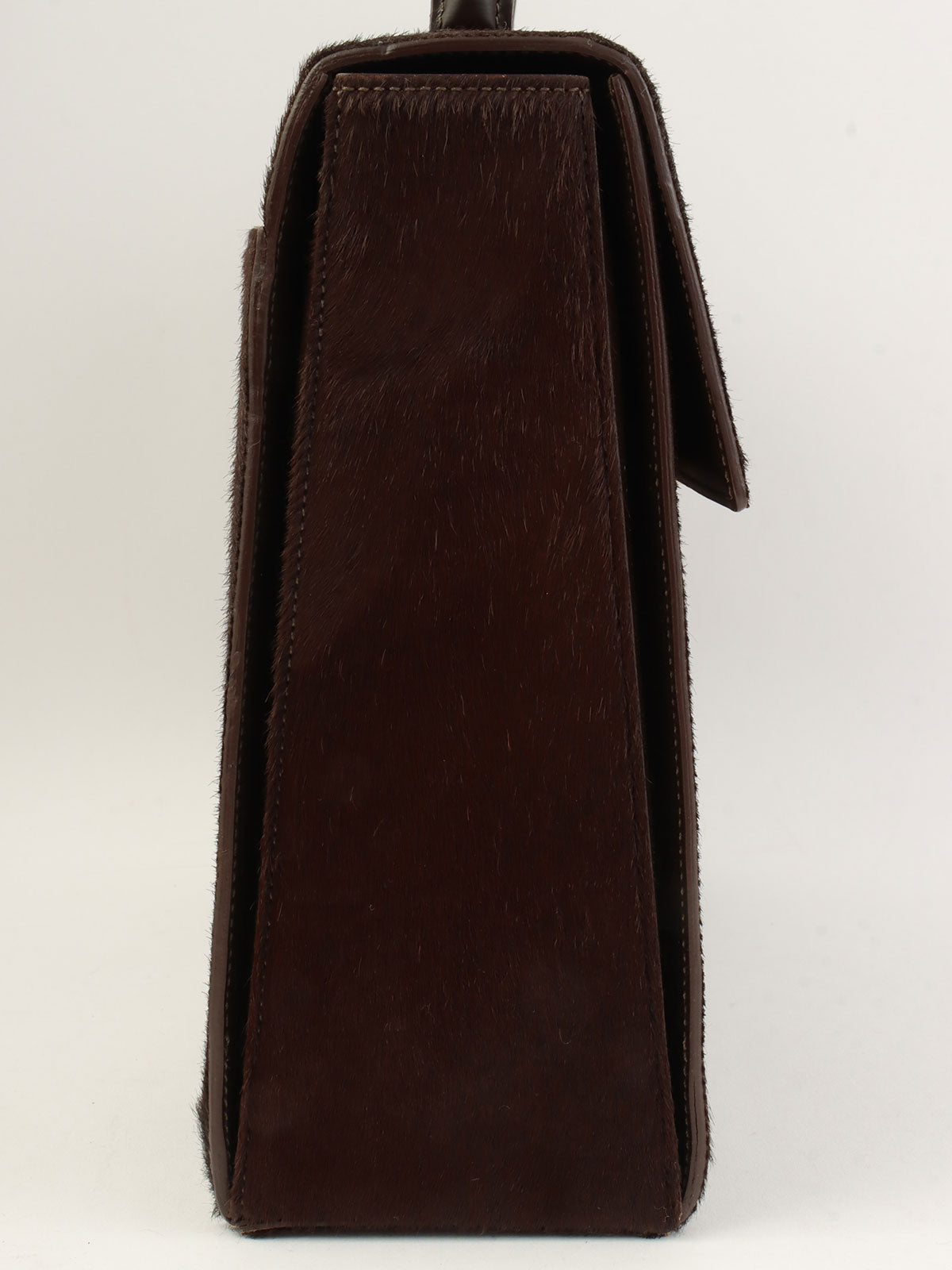 Harako Panther Handbag Dark Brown