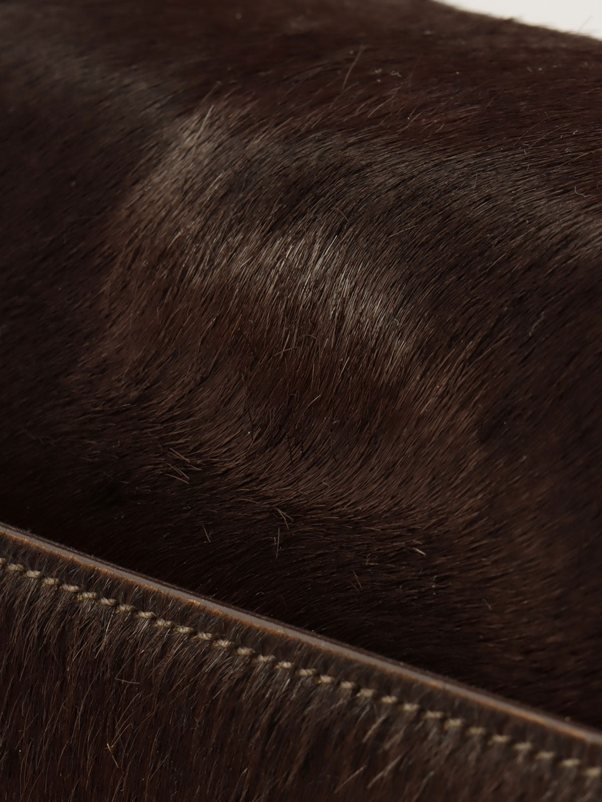 Harako Panther Handbag Dark Brown