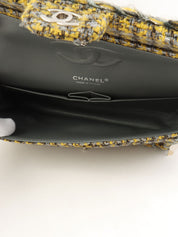 2017款 Tweed Icon Charm CC Turnlock 链条包，黄/灰/多色