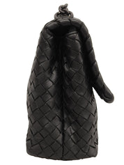 イントレチャートチェーンショルダーバッグ ブラック