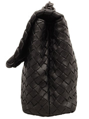 イントレチャートチェーンショルダーバッグ ブラック