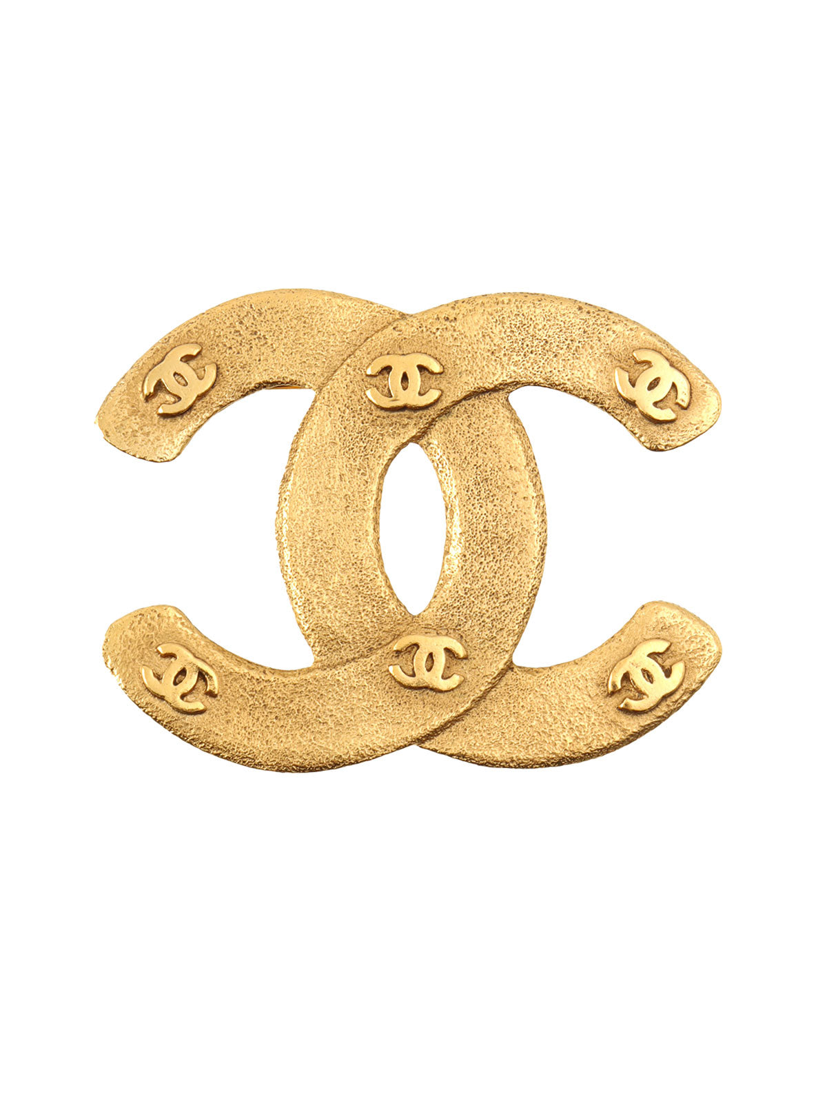 1994 CC Mark Brooch, Gold