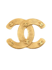 1994 CC Mark Brooch, Gold