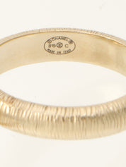 2015 Rhinestone CC Mark Ring Gold #52