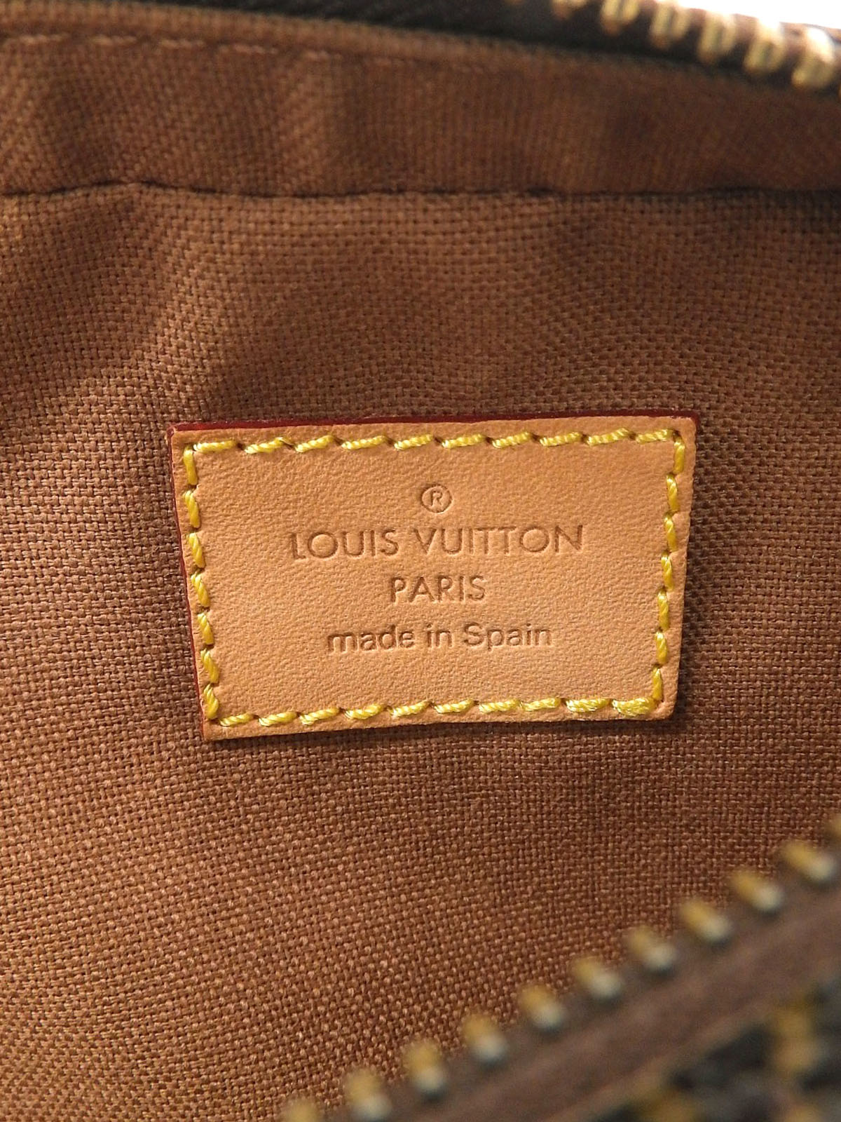 キャンバスモノグラムジェロニモス ブラウン