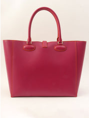 Anagram Tote Bag Purple/Orange