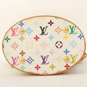 2006年产 Monogram Multicolore Bucket Frange 白色/多色