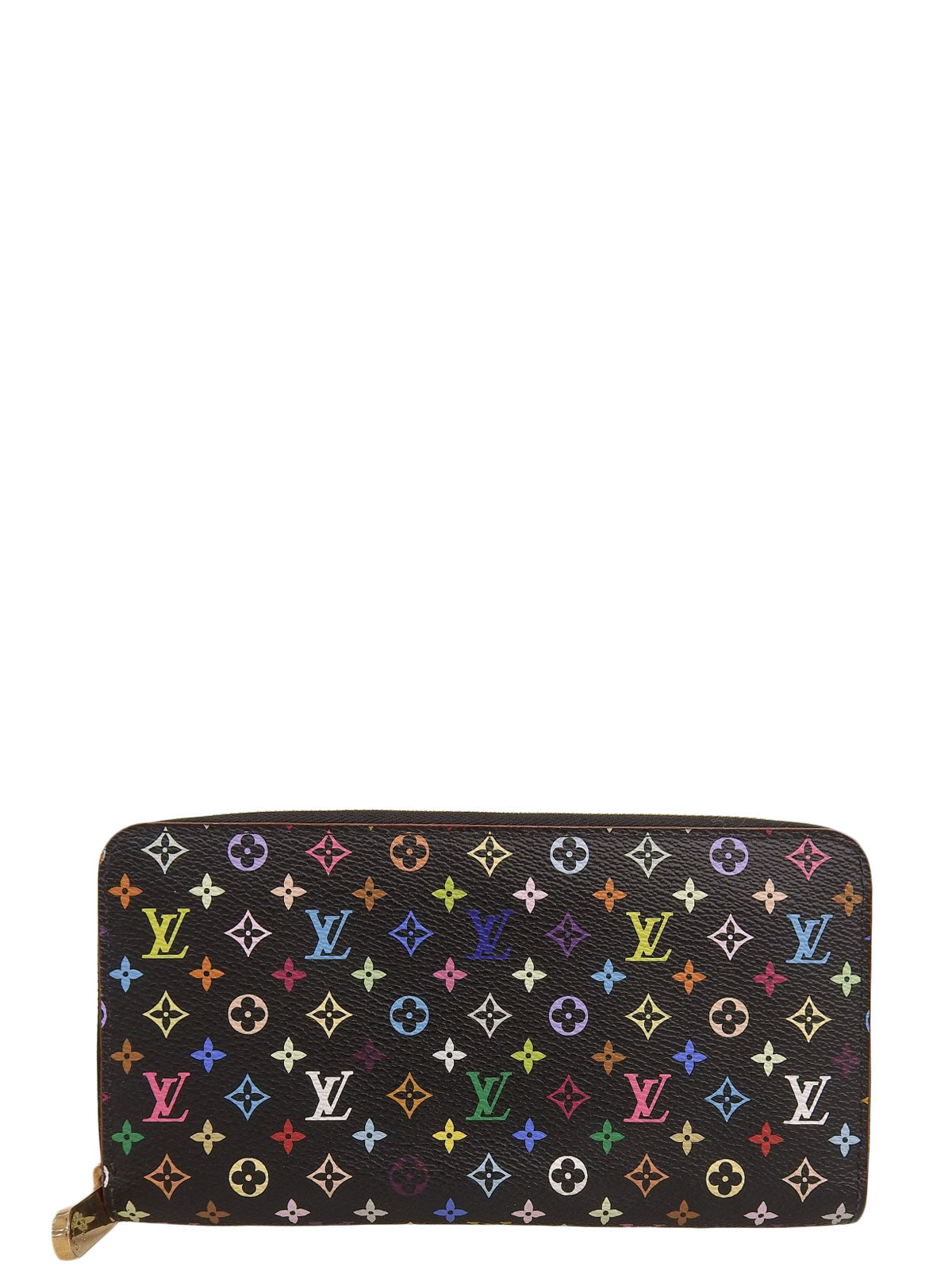 2014 Monogram Multicolore Zippy Wallet Noir