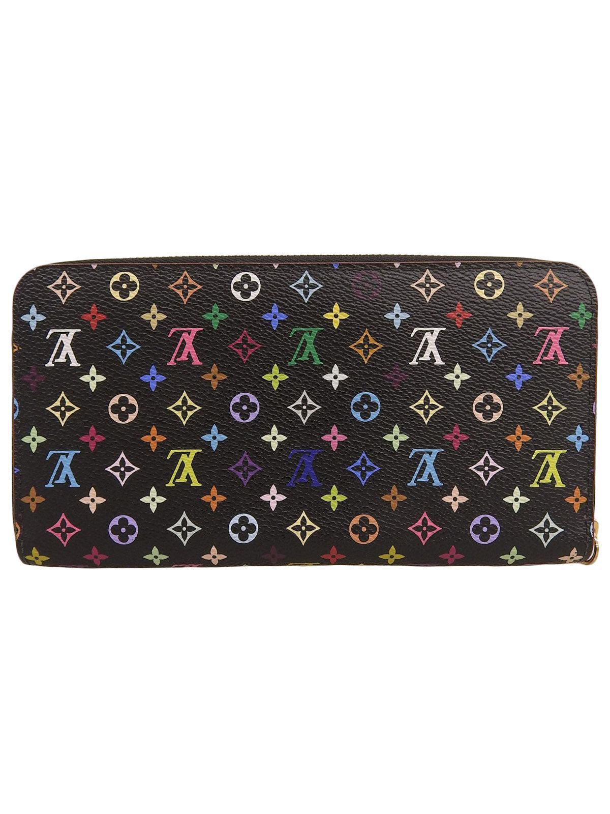 2014 Monogram Multicolore Zippy Wallet Noir