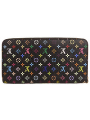2014 Monogram Multicolore Zippy Wallet Noir
