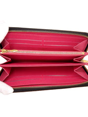 2014 Monogram Multicolore Zippy Wallet Noir