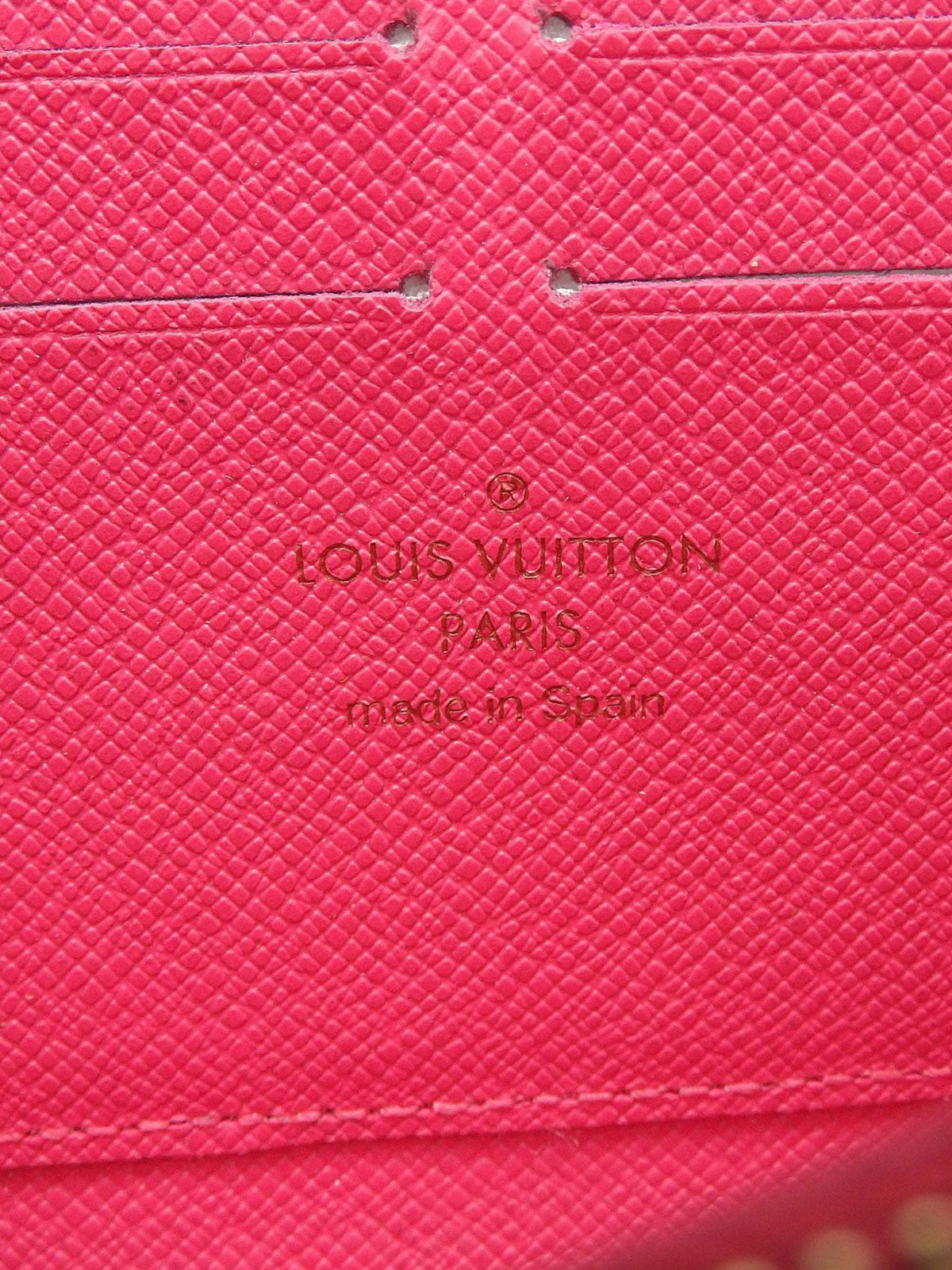 2014 Monogram Multicolore Zippy Wallet Noir