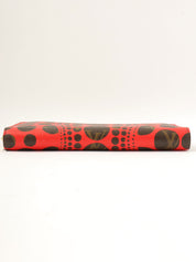 2012 Yayoi Kusama Collaboration Zippy Wallet Brown/Red