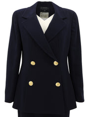 海军羊毛 CC 标志纽扣套装