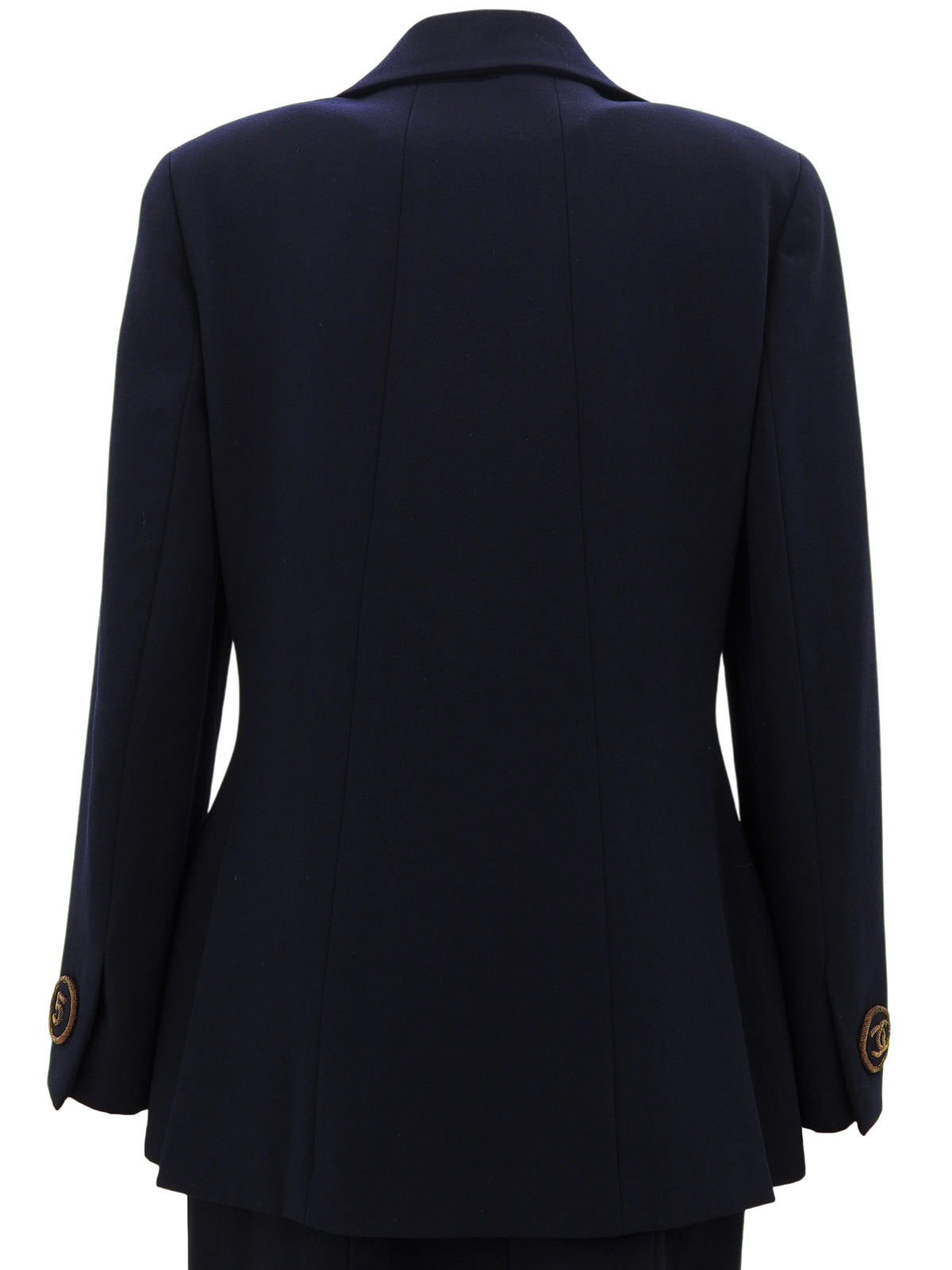 海军羊毛 CC 标志纽扣套装