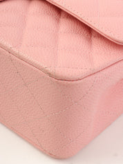 2004年頃製 キャビアスキンクラシックフラップチェーンバッグ25cm ピンク