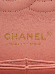 2004 Caviar Skin Classic Flap Chain Bag 25cm Pink