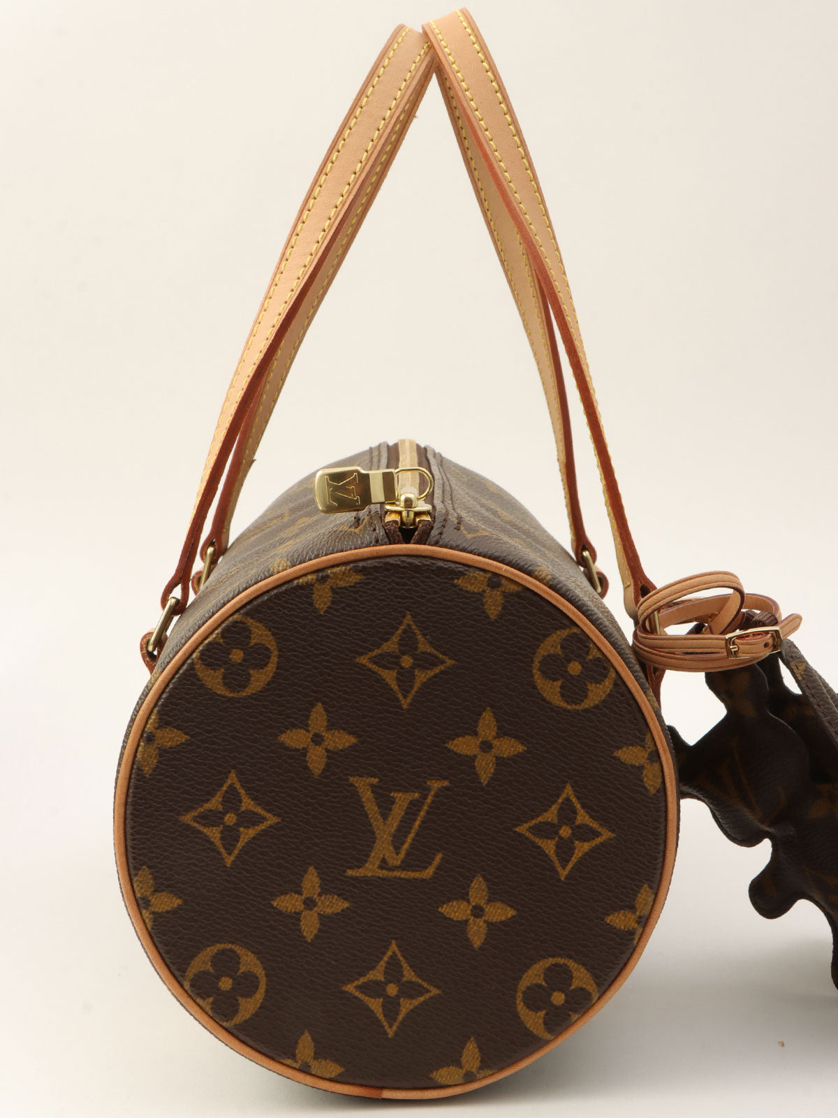 2008 Comme des Garçons Collaboration Canvas Monogram Papillon 26 Brown