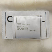 2005 Wool CC Mark Emblem Patch Jacket #42 Beige