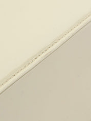 ロゴプレート2wayバッグ オフホワイト