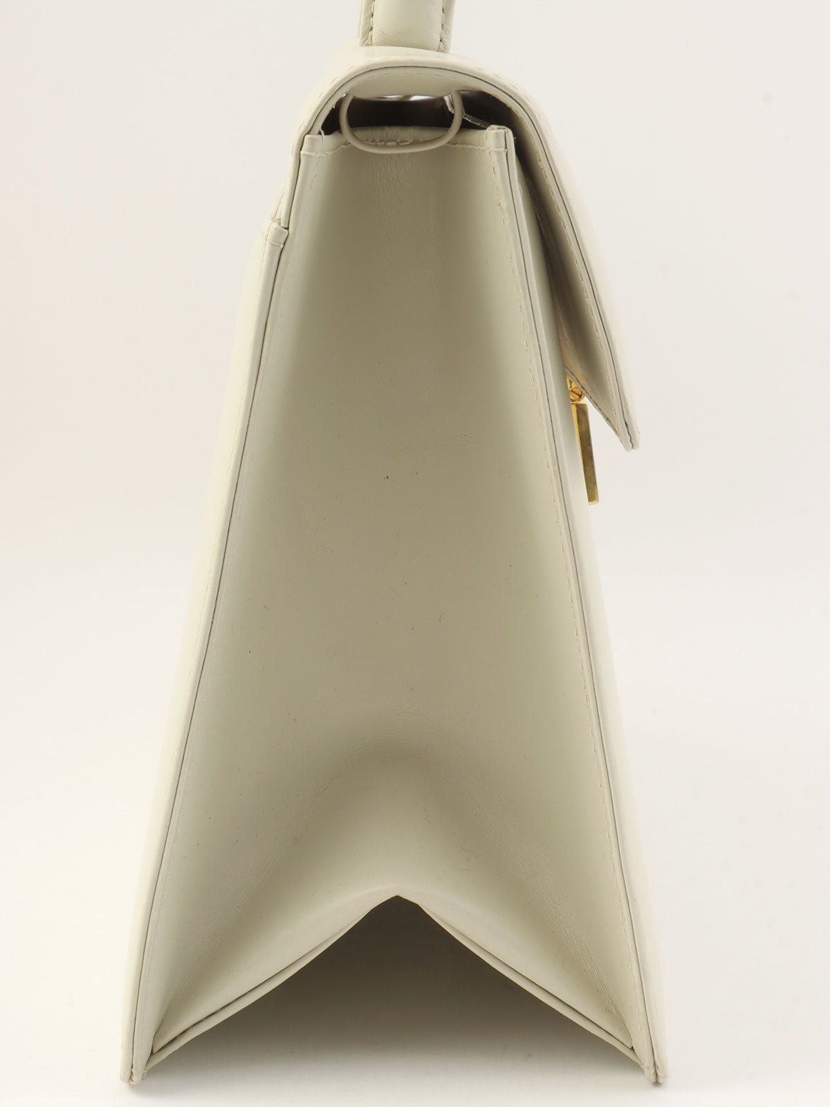 ロゴプレート2wayバッグ オフホワイト